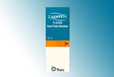 ZADITEN % 0,025 STERIL GOZ DAMLASI 5 ML